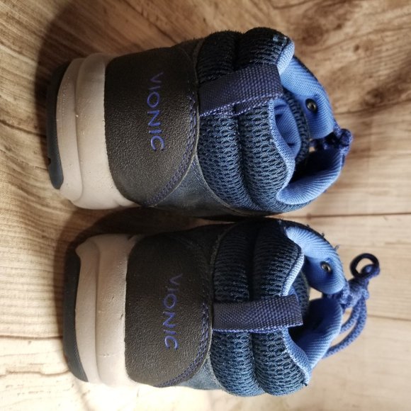 Vionic Cypress Blue Orthopedic Hiking Boots Size 8 - Picture 2 of 6